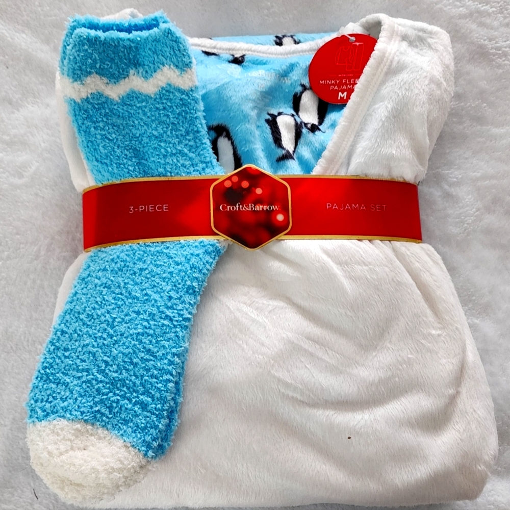 Craft & Barrow Penguin Pajama set
